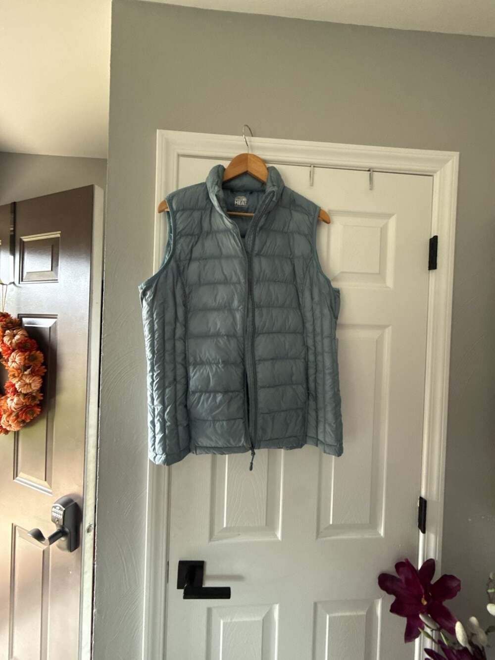 32 Degrees HEAT Lightweight Quilted Puffer Vest Size XL Blue